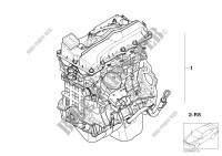 Motore alleggerito   Ricambi Usati pour BMW 116i 2.0