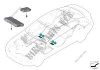 Boîtier électronique module de siège pour BMW 218d