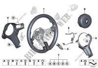 Volant sport M airbag multifonctions pour BMW M140iX