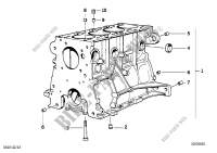 Carter moteur pour BMW 316i 1.6