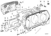 Combine dinstruments, composants pour BMW 628CSi
