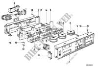 Commande de climatiseur automatique pour BMW 735i