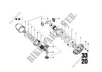 Detail pieces differentiel autobloqu.40% pour BMW 2002tii