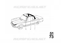 Habillage montant central pour BMW 2002