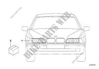 Kit de montage lumiere xenon pour BMW 735i