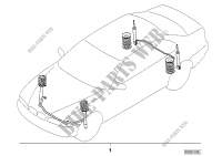 Kit de montage suspension Sport pour BMW 316i 1.9