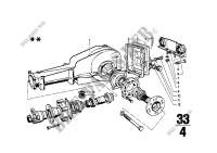 Mécanisme pont AR Carter/Couvercle pour BMW 2000tilux