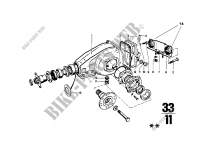 Mécanisme pont AR Carter/Couvercle pour BMW 1600ti