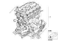 Motore alleggerito   Ricambi Usati pour BMW 318d de 2001
