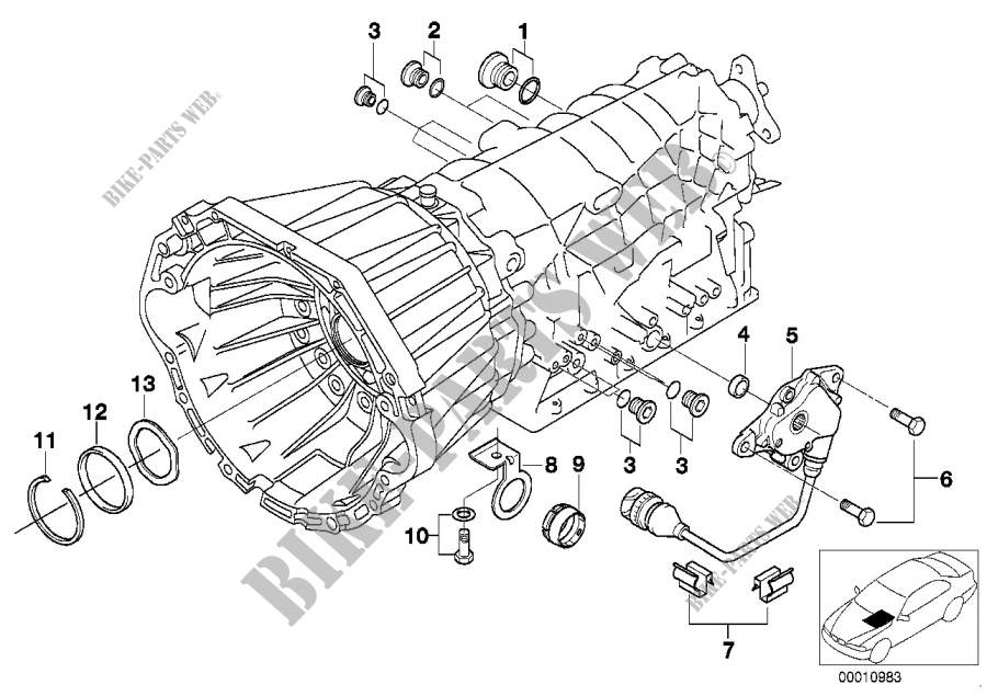 A5S440Z pieces de montage/joints pour BMW 740iL