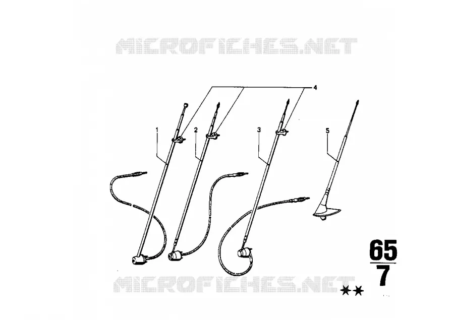 Antenne BMW BMW CLASSIC 1502-2002tii 1973 2002 M 2002