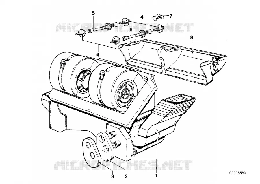 Arbre de commande/raccord BMW BMW Série 6 1985 635CSi A 635CSi