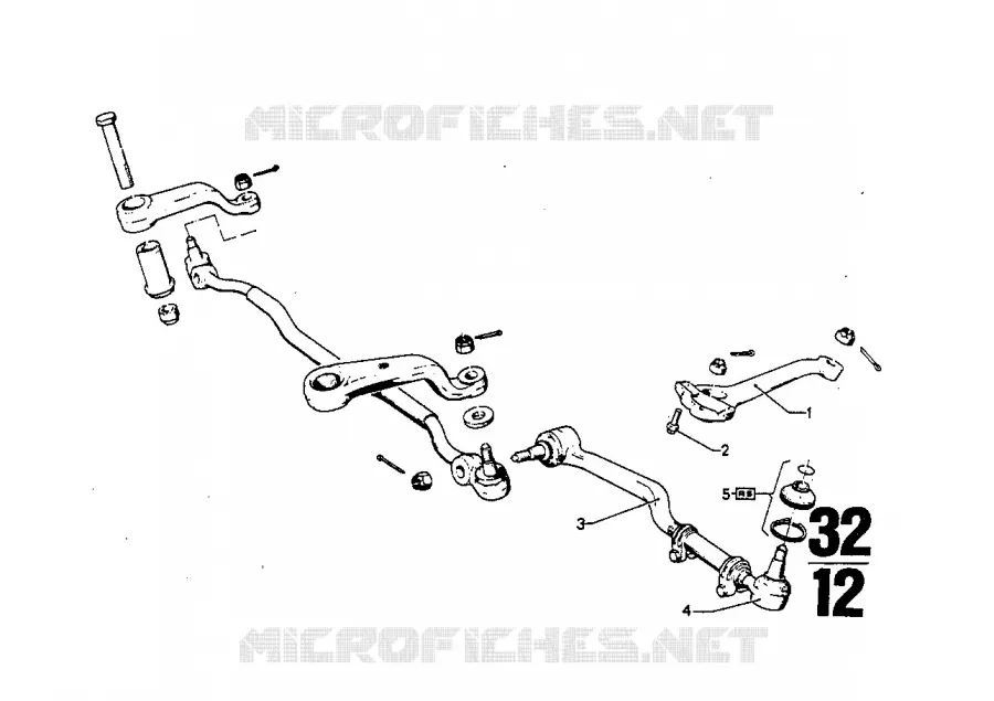 Biellettes de direction /barres daccoup BMW BMW CLASSIC 2.5CS-3.0CSL 1973 3.0CSi M 3.0CSi