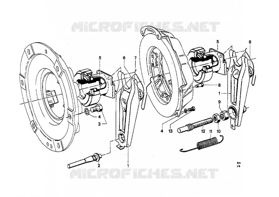 Butée dembrayage BMW BMW CLASSIC 1500-2000CS 1966 2000ti M 2000ti