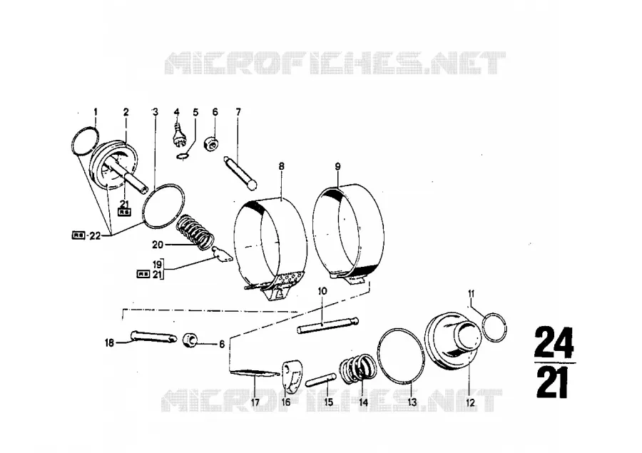 Bw 65 garnitures de frein BMW BMW CLASSIC 2.5CS-3.0CSL 1971 3.0CS A 3.0CS