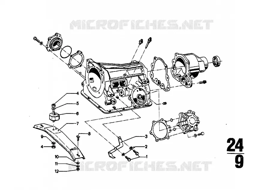 Bw 65 pieces du carter BMW BMW CLASSIC 2.5CS-3.0CSL 1971 3.0CS M 3.0CS