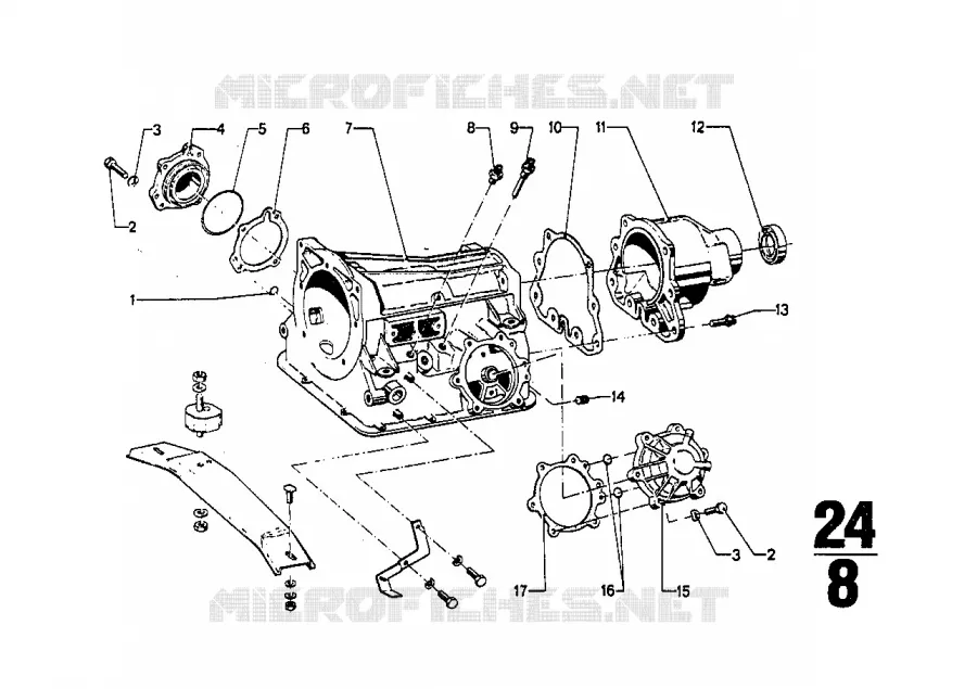 Bw 65 pieces du carter BMW BMW CLASSIC 2.5CS-3.0CSL 1973 3.0CS A 3.0CS