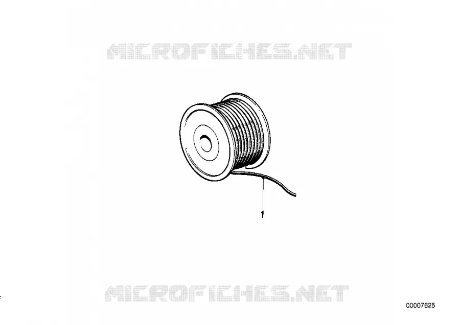 Cable BMW BMW Série 5 1982 525e A 525e