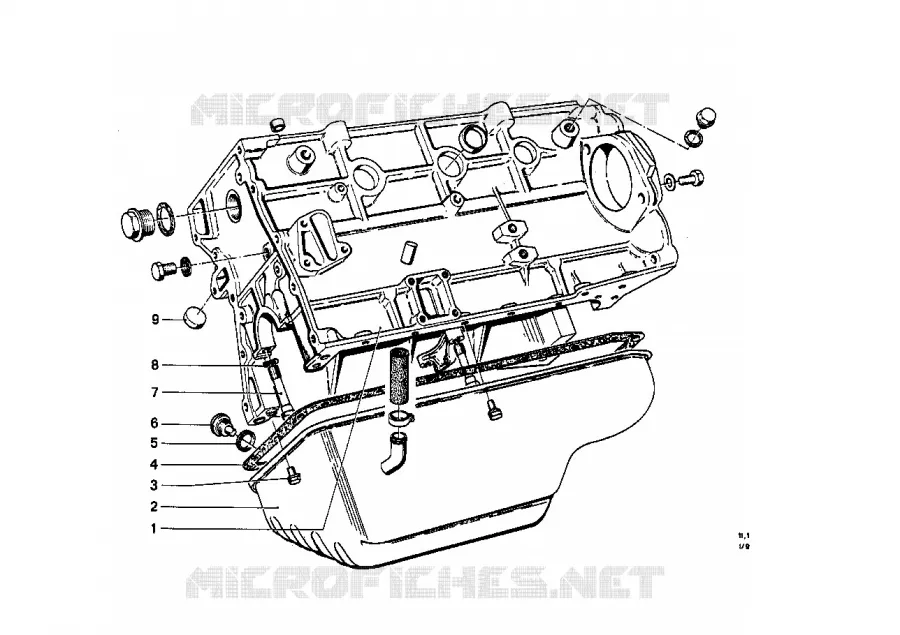 Carter-moteur BMW BMW CLASSIC 1500-2000CS 1965 2000CS M 2000CS