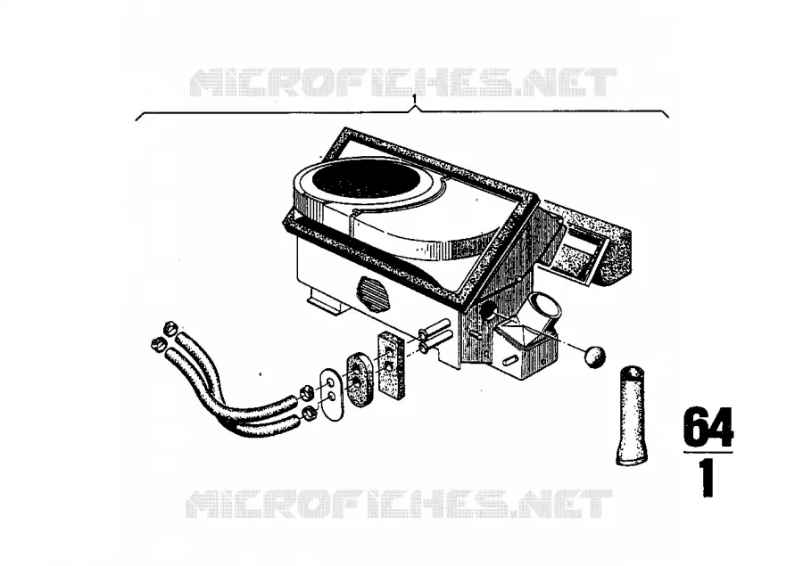 Chauffage BMW BMW CLASSIC 2.5CS-3.0CSL 1971 3.0CS A 3.0CS