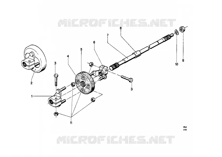 Colonne de direct.-arbre col.direct. BMW BMW CLASSIC 1500-2000CS 1966 2000tilux M 2000tilux