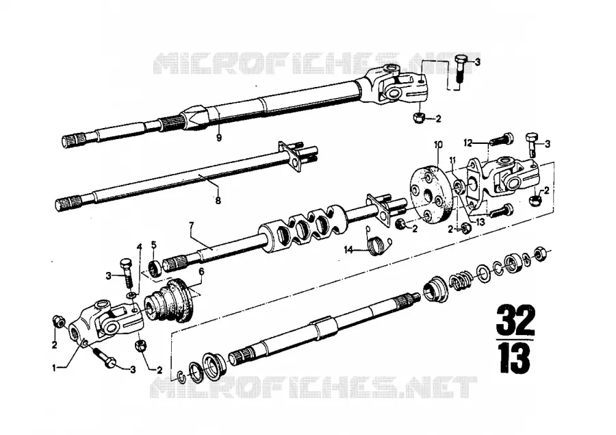 Colonne de direction BMW BMW CLASSIC 2.5CS-3.0CSL 1968 2800CS M 2800CS
