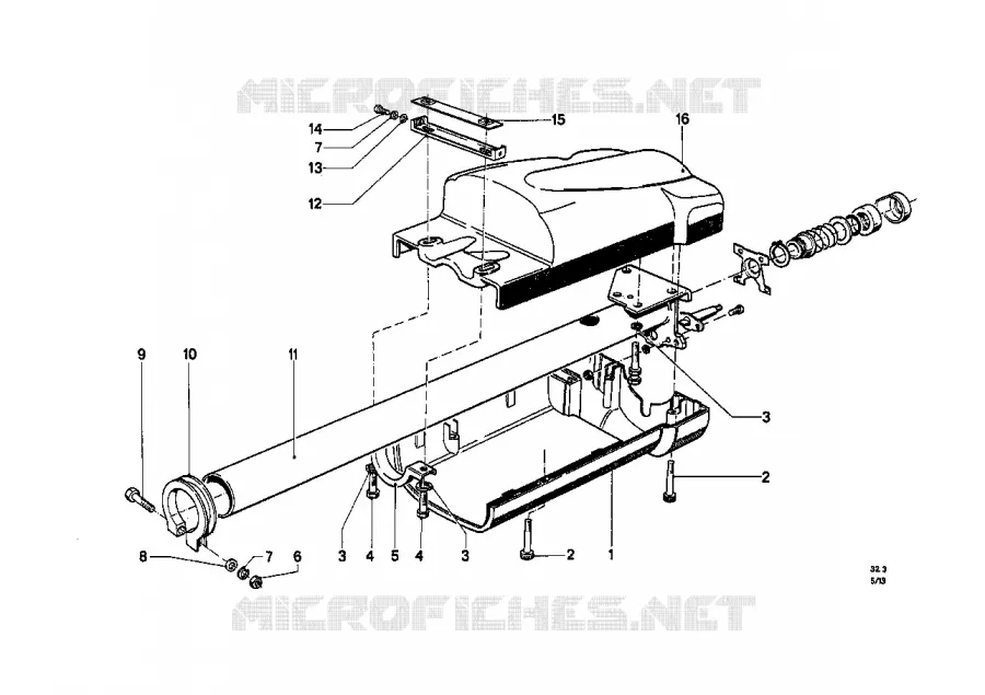 Colonne de direction-col.creuse/reveteme BMW BMW CLASSIC 1500-2000CS 1967 2000 A 2000