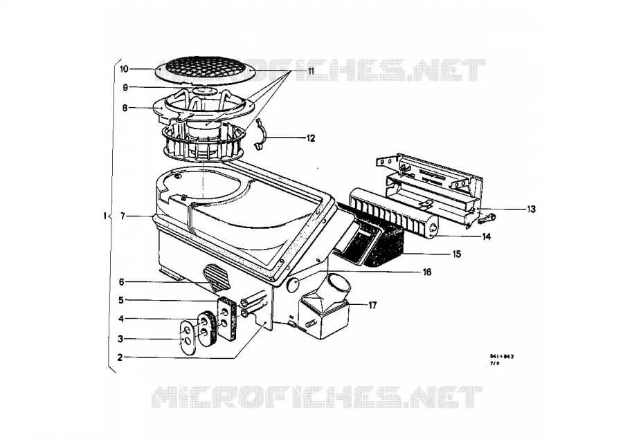 Commande de chauffage BMW BMW CLASSIC 1500-2000CS 1967 1800 A 1800