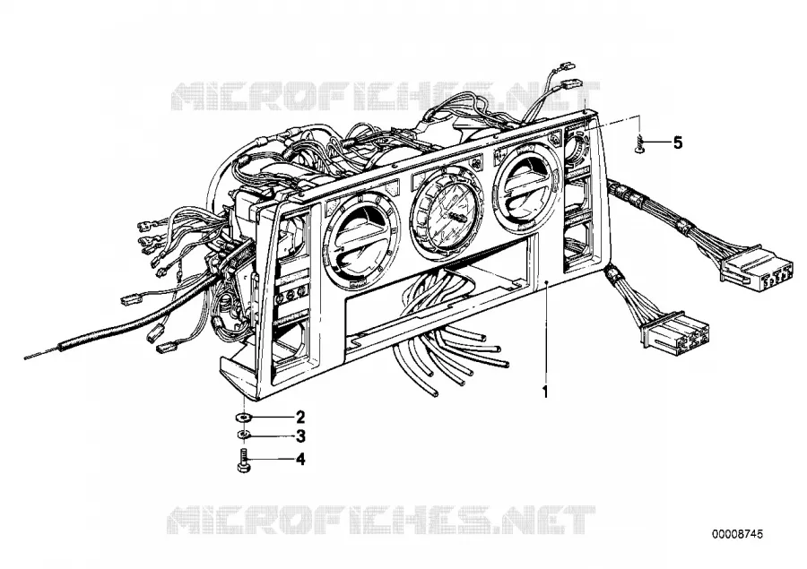 Commande de chauffage BMW BMW Série 7 1977 728 M 728