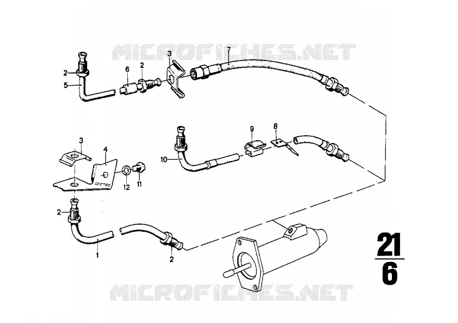 Commande dembrayage BMW BMW CLASSIC 2.5CS-3.0CSL 1971 3.0CS A 3.0CS