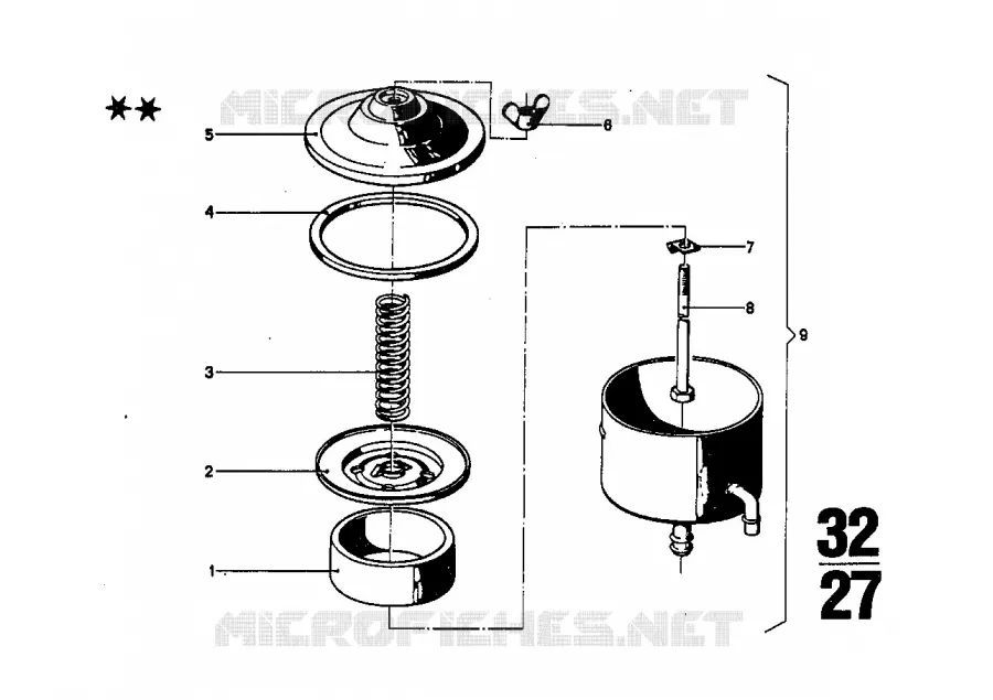 Direction hydraulique-Réservoir dhuile BMW BMW CLASSIC 2.5CS-3.0CSL 1972 3.0CSi A 3.0CSi