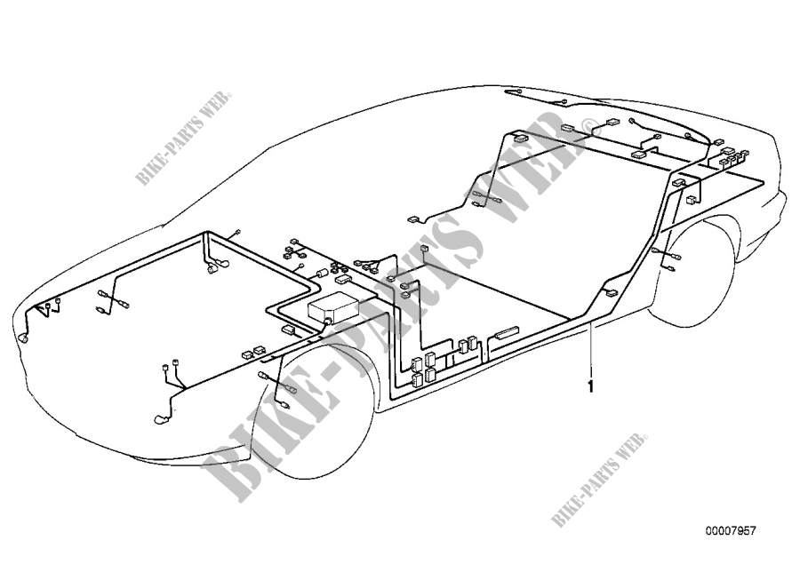Faisceau de câbles principal pour BMW 750i