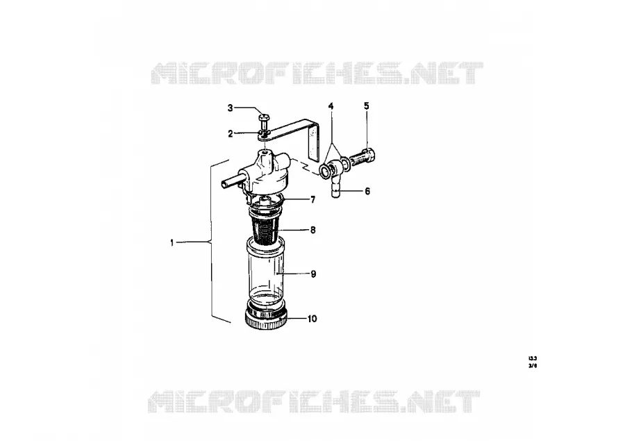 Filtre à carburant BMW BMW CLASSIC 1500-2000CS 1966 2000tilux M 2000tilux