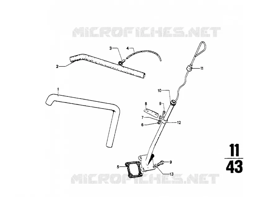 Jauge dhuile BMW BMW CLASSIC 1500-2000CS 1966 2000tilux M 2000tilux