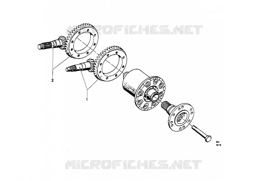 Jeu couple conique BMW BMW CLASSIC 1500-2000CS 1969 2000 M 2000