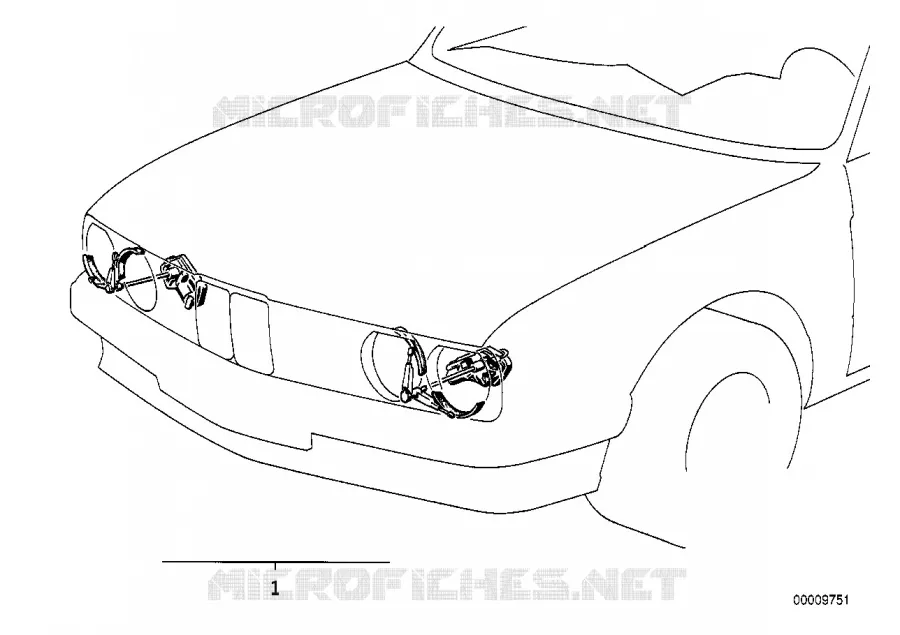 Lave-projecteurs BMW BMW Série 6 1980 628CSi A 628CSi