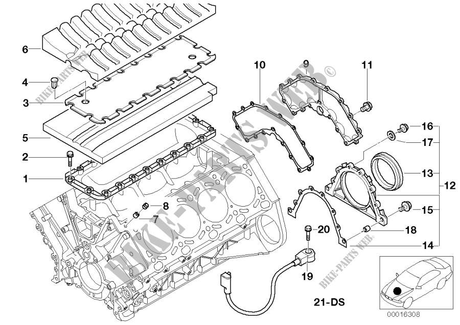 Pièces de bloc moteur pour BMW 840Ci