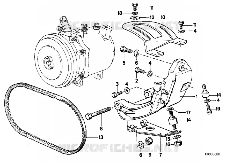 Pièces de compresseur BMW BMW Série 6 1982 628CSi M 628CSi