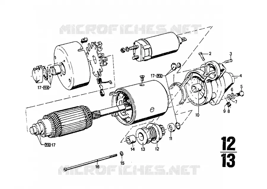 Pièces de démarreur BMW BMW CLASSIC 2.5CS-3.0CSL 1974 2.5CS A 2.5CS