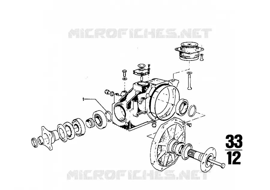 Pièces pour pont arrière BMW BMW CLASSIC 2.5CS-3.0CSL 1969 2800CS A 2800CS