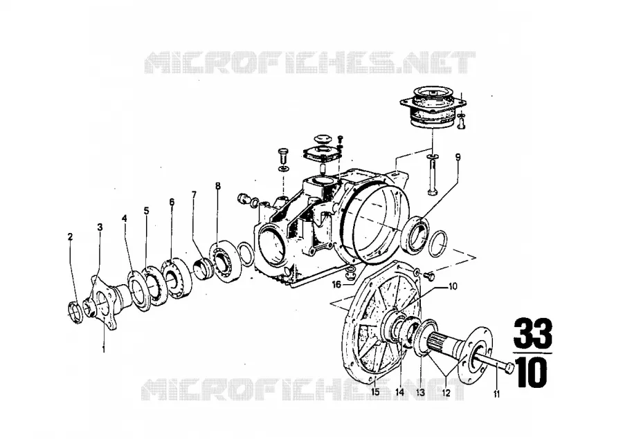 Pièces pour pont arrière BMW BMW CLASSIC 2.5CS-3.0CSL 1972 3.0CSi A 3.0CSi
