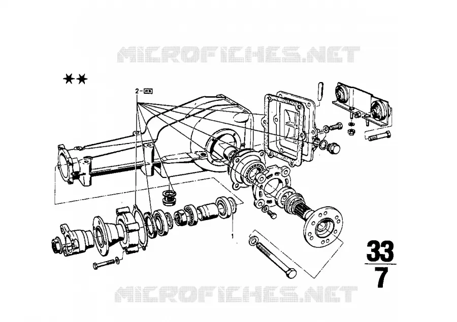 Pont arriere-bague entretoise BMW BMW CLASSIC 1500-2000CS 1966 2000 A 2000