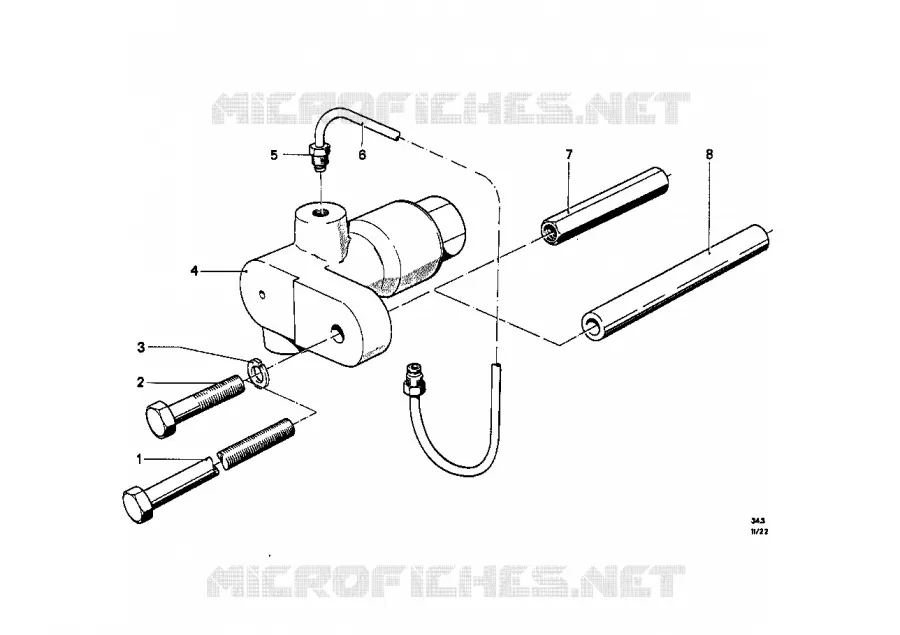 Regulat.de pression/reservoir a pression BMW BMW CLASSIC 1500-2000CS 1966 2000ti M 2000ti