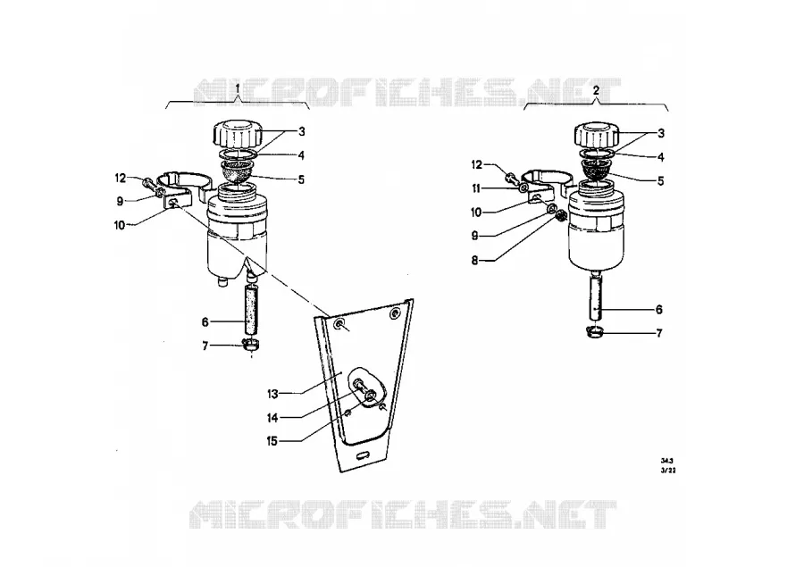 Réservoir tampon BMW BMW CLASSIC 1500-2000CS 1968 2000tilux M 2000tilux