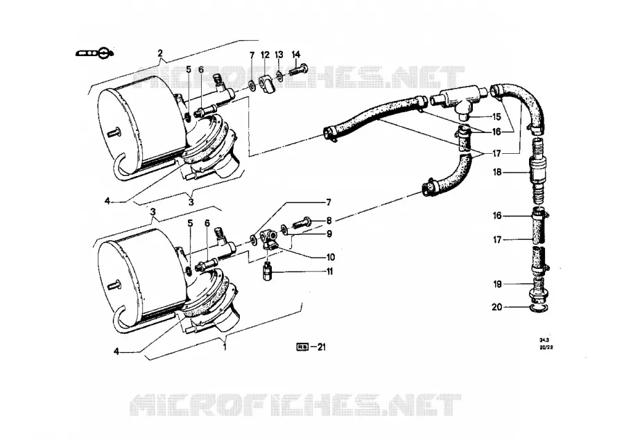Servo-frein BMW BMW CLASSIC 1500-2000CS 1966 2000ti M 2000ti