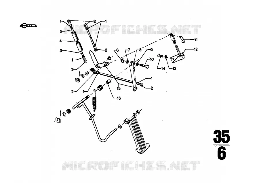 Support du pedalier BMW BMW CLASSIC 2.5CS-3.0CSL 1974 2.5CS A 2.5CS