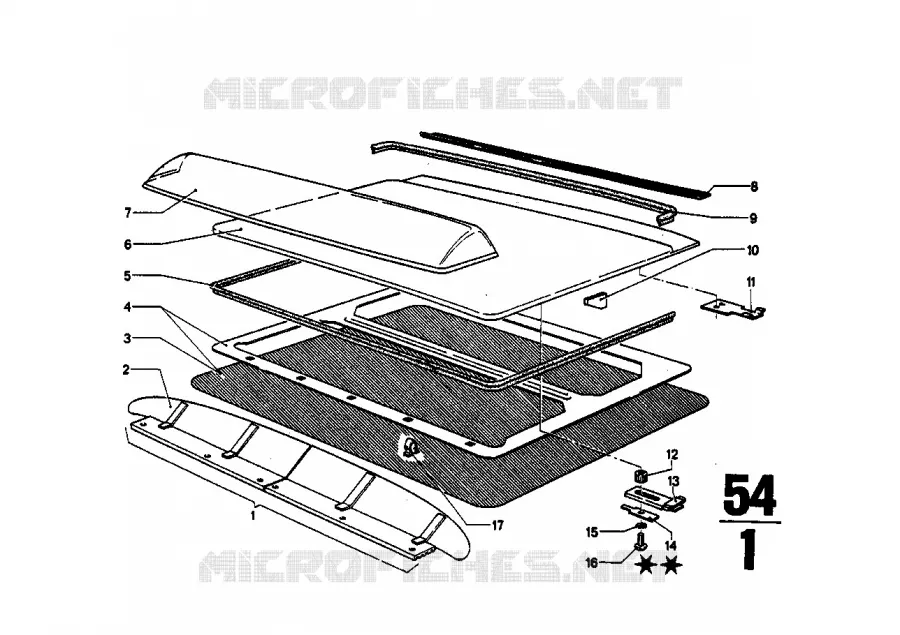Toit ouvrant BMW BMW CLASSIC 1502-2002tii 1972 2002 A 2002