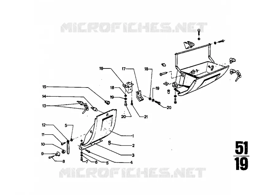 Vide-poches BMW BMW CLASSIC 2.5CS-3.0CSL 1973 3.0CS M 3.0CS