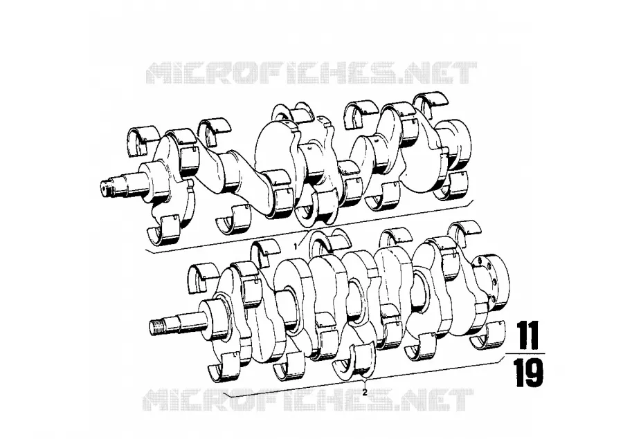 Vilebrequin BMW BMW CLASSIC 1500-2000CS 1966 2000 M 2000