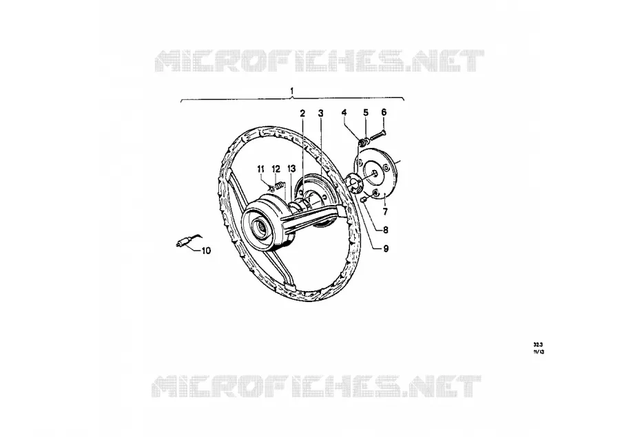 Volant de direction BMW BMW CLASSIC 1500-2000CS 1966 2000tilux M 2000tilux